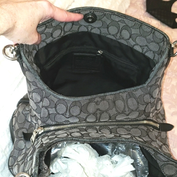 Coach Signature Classic Madison Maggie Shoulder Bag - Picture 14 of 17